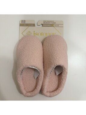 Isotoner Women's Fiona Modern Clog Slipper In Pink 6.5-7